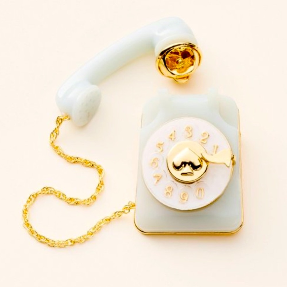 Kate Spade New York x Target Telephone Brooch